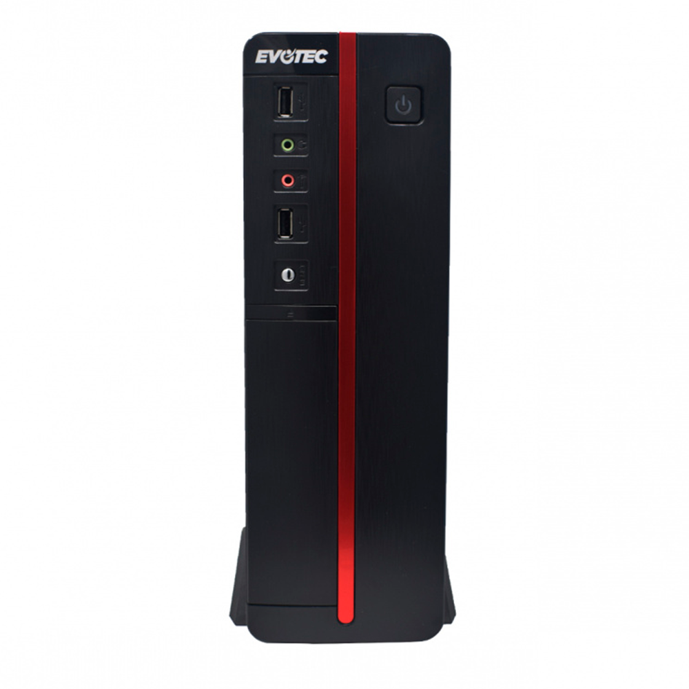 Gabinete Evotec EV-1011, Micro-Tower, Micro-ATX, USB 2.0, Con Fuente de 600W, Sin Ventiladores Instalados, Negro, EV-1011 - Image 3