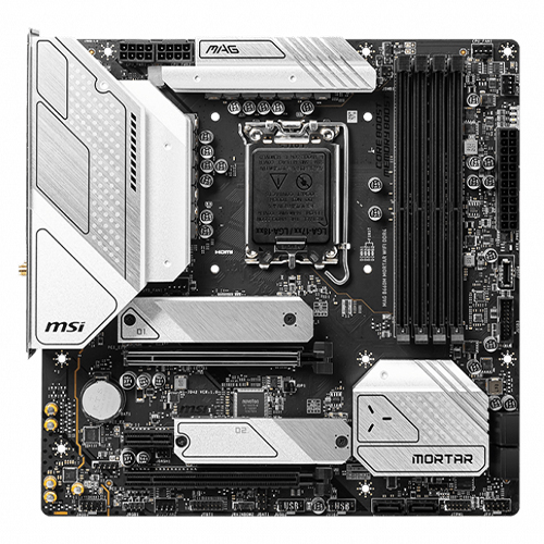 Tarjeta Madre MSI MAG B660M MORTAR WIFI DDR5, Socket LGA1700 Intel B660 Micro-ATX, DDR5, Intel Core 12th Generación