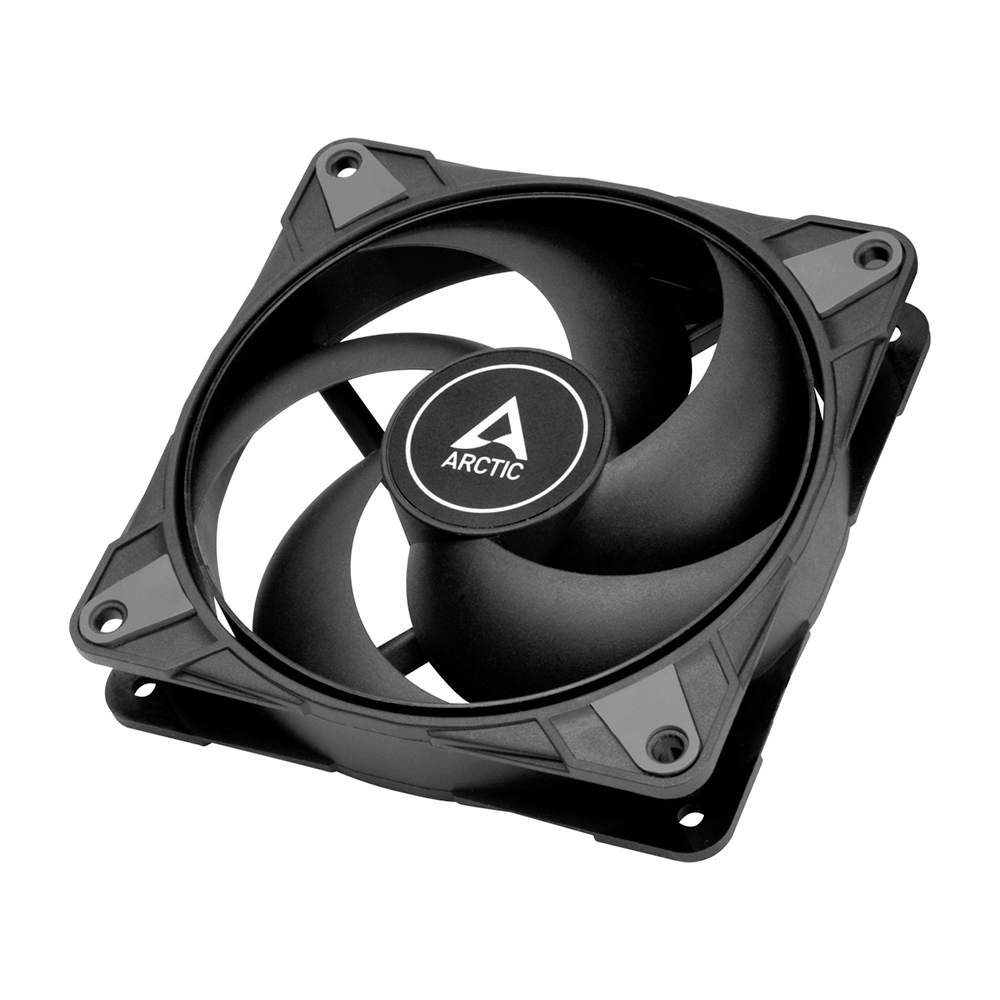 Kit de Ventiladores ARCTIC P12 (paquete de 5), 120mm, De alto rendimiento, 200-1800RPM, Optimizado para la presión estática, Negro, ACFAN00135A - Image 2