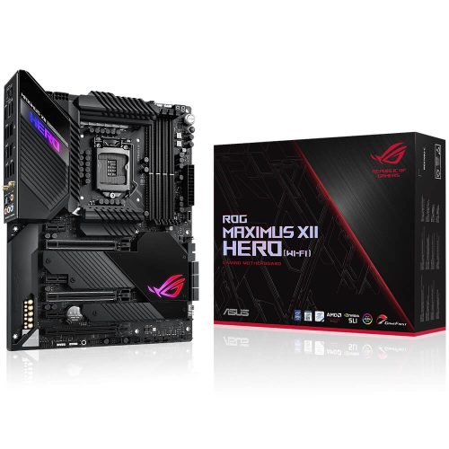 Tarjeta Madre Asus ROG MAXIMUS XII HERO (WI-FI) Socket LGA1200 Intel Z490 ATX, DDR4, Intel Core 10th Generación