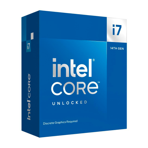 Procesador Intel Core i7-14700KF, Core i7 14th Gen, 20-Core (8P+12E), LGA 1700, Requiere Tarjeta de Video, BX8071514700KF/ NAVIDAD