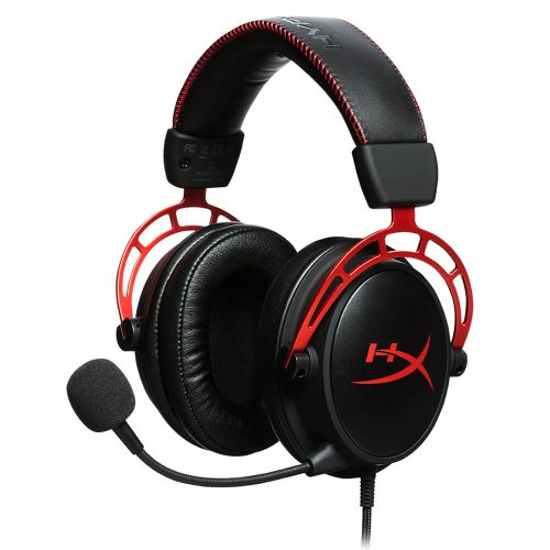 Diadema HyperX Cloud Alpha con Microfono Alambrica Estereo Negro Rojo 1x3.5mm o 2x3.5mm, PC, LAP, CONSOLAS, SMARTPHONE 4P5L1AA#ABL, HX-HSCA-RD/AM /