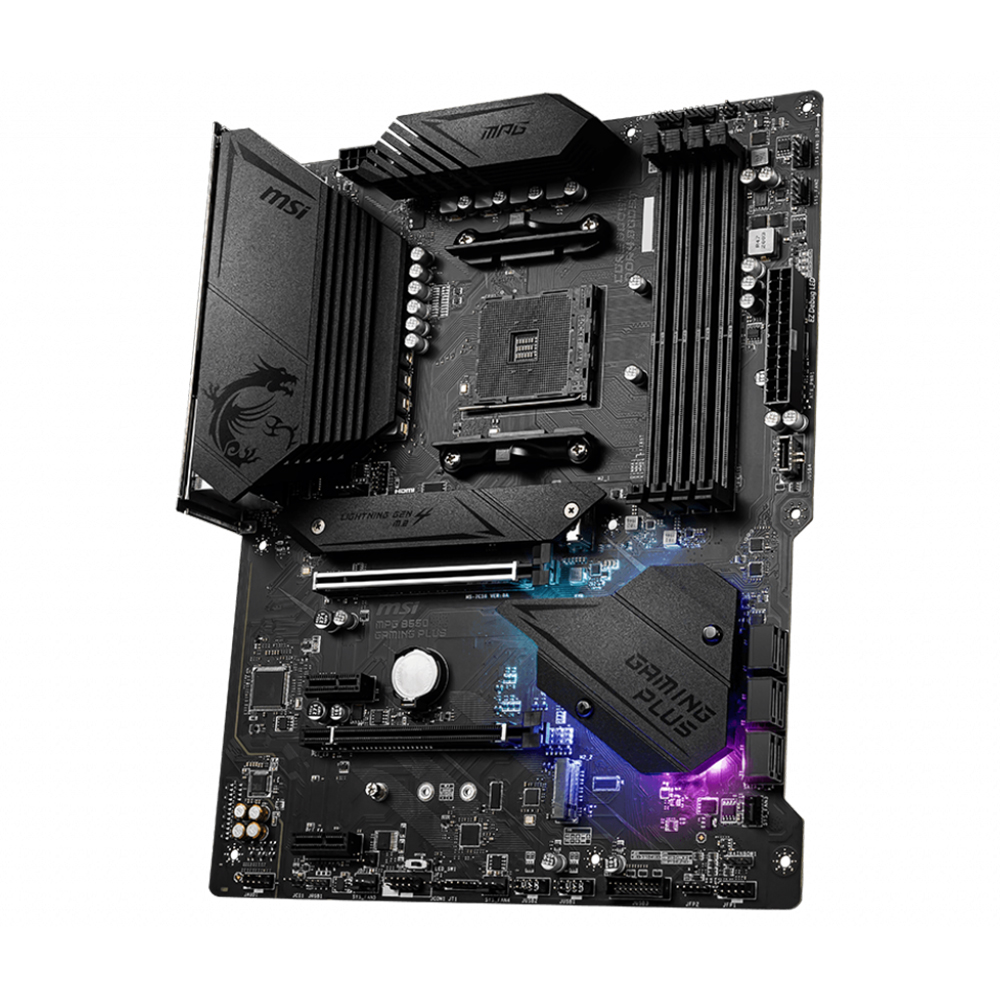 Tarjeta Madre MSI MPG B550 GAMING PLUS/ AM4, AMD RYZEN 3000 SERIES, ATX/ NAVIDAD - Image 3