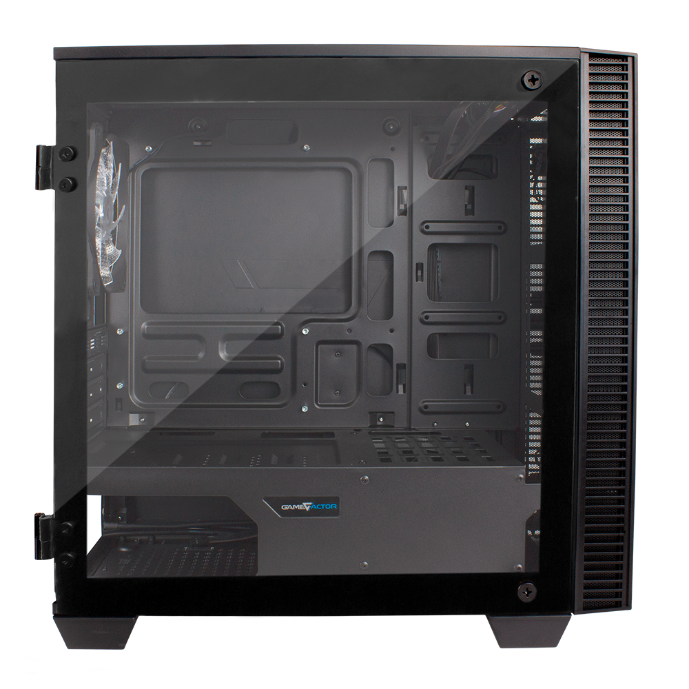 Gabinete Game Factor CSG560 Optical LED RGB Infinity Mirror, Micro ATX, Sin Fuente, Frontal Cristal Templado - Image 7