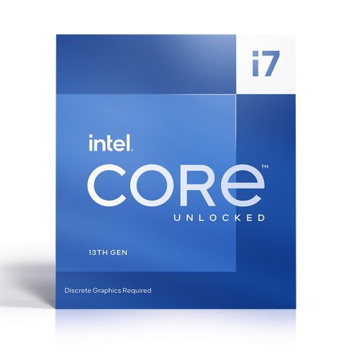 Procesador Intel Core i7-13700KF 5.40 GHz, 8 Nucleos Alto Rendimiento, 8 Nucleos Alta Eficiencia, 24 Threads, Socket LGA1700, REQUIERE DISIPADOR, REQUIERE TARJETA DE VIDEO, BX8071513700KF