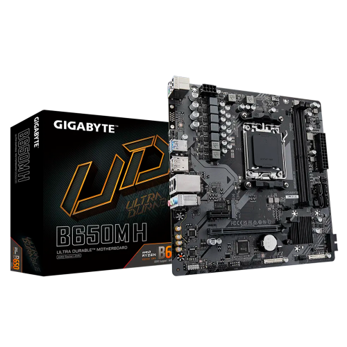 Tarjeta Madre Gigabyte B650M H, Micro ATX, AM5, B650, HDMI, Up To 96GB DDR5, B650M H/