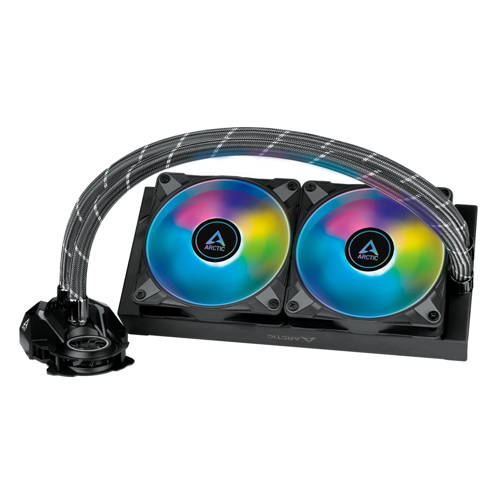 Enfriamiento Líquido ARCTIC Liquid Freezer II 240, Refrigerador de agua AIO de CPU Multi-Compatible, Intel y AMD, Bomba controlada por PWM, 200-1800 RPM, Negro, ACFRE0009 - Image 3