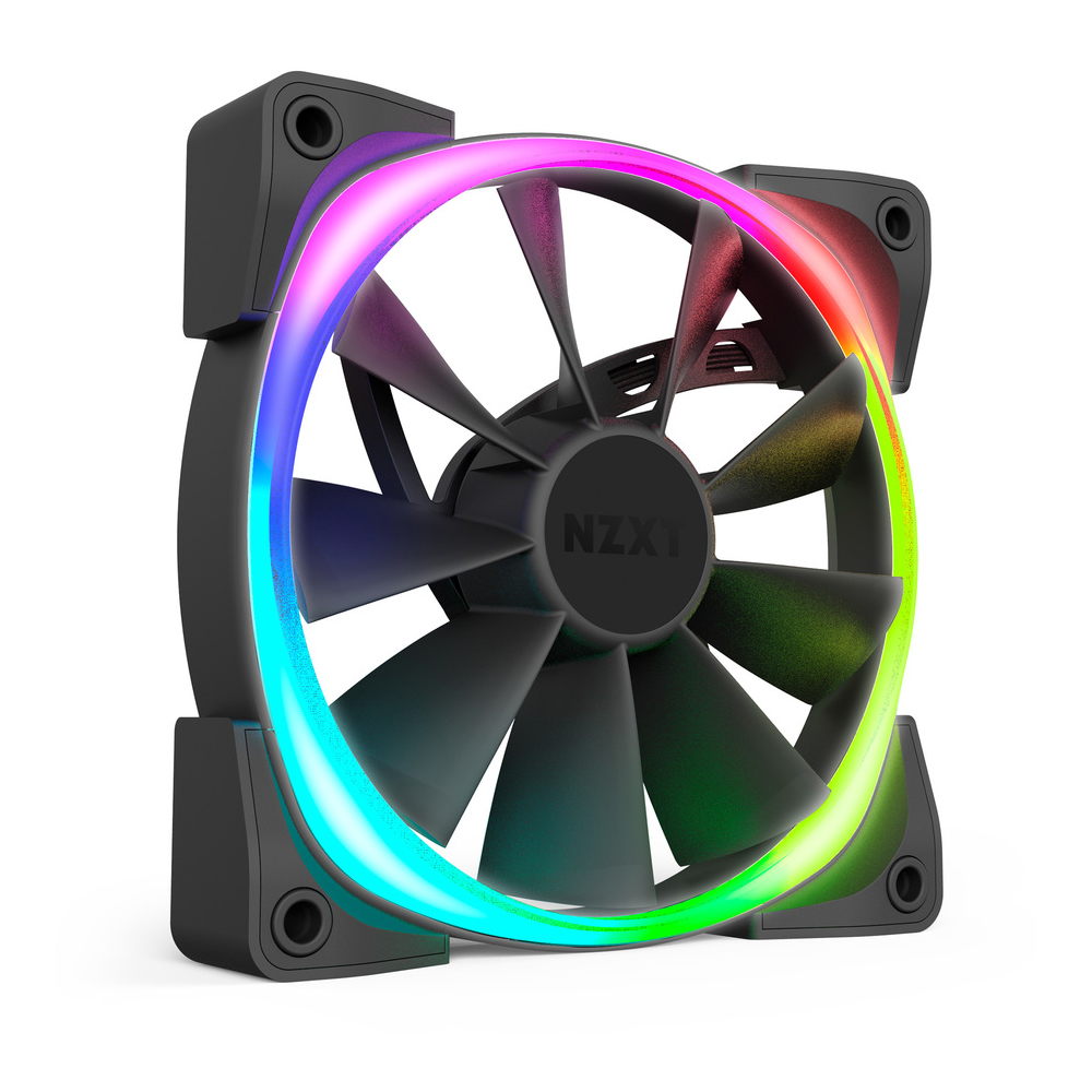 Kit de Ventiladores para Gabinete NZXT AER 2 140mmx2, RGB, HU2, HF-2814C-D1 - Image 2