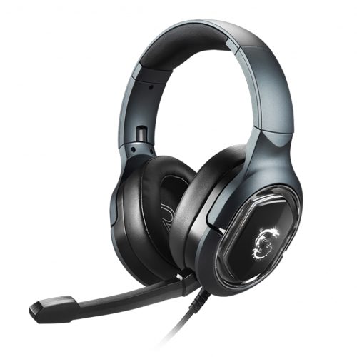 Diadema Gamer MSI Immerse GH50 7.1 Canales, Negra, RGB Mystic Light, USB