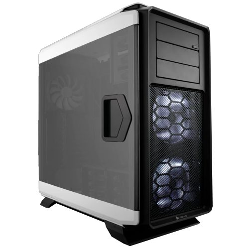 Gabinete Corsair Graphite 760T White, Ventana Lateral con Bisagra, USB 3.0, Audio HD, Ventiladores Led x2 120mm + 1 Sin LED 120mm, CC-9011074-WW