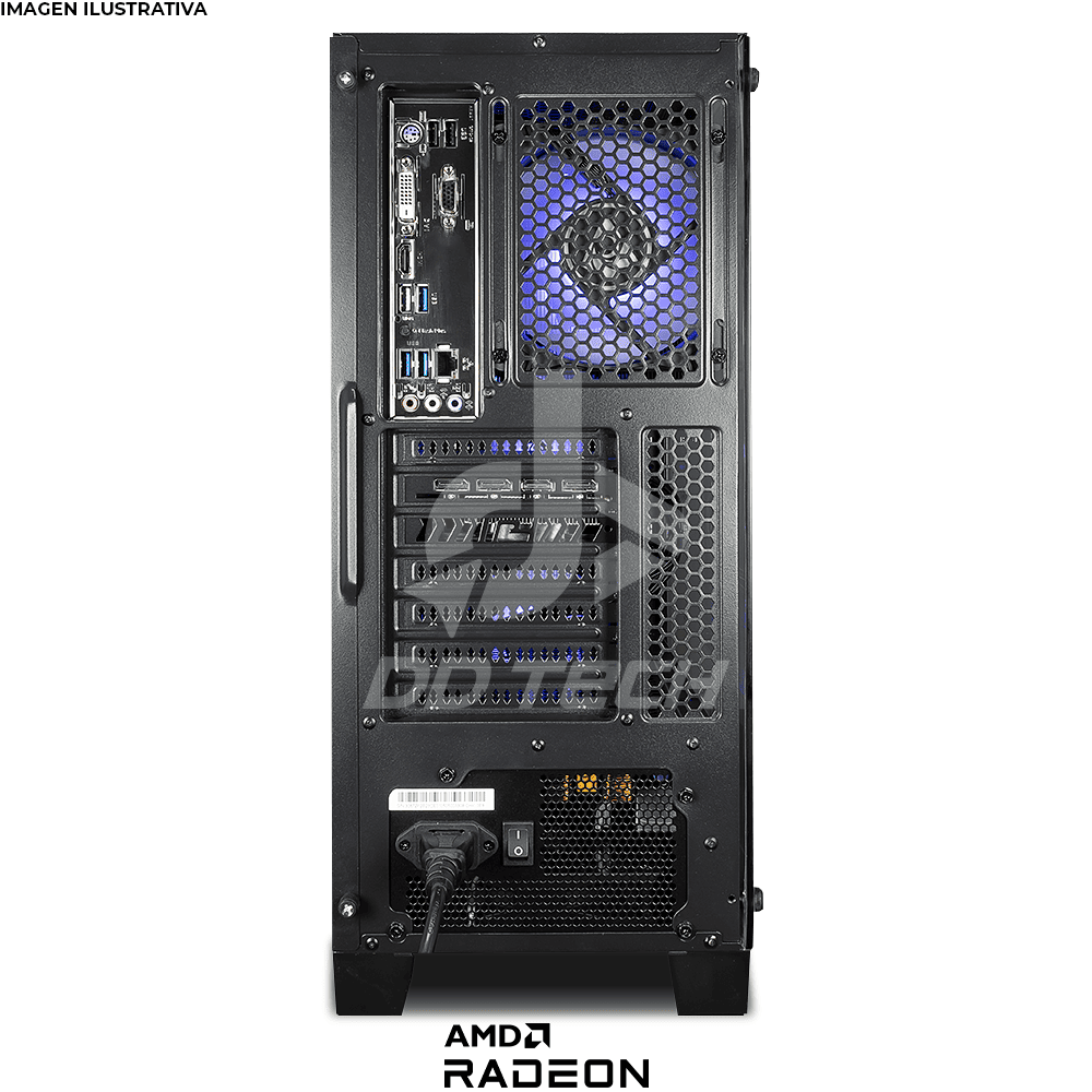 Computadora PRIDE GAMING ANTELOPE, AMD RADEON RX 7600, AMD Ryzen 5 5500 ...
