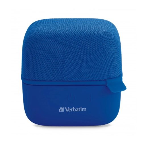 Bocina Portátil Verbatim Wireless Cube BLUE, Bluetooth, Micro SD, VB70226 /
