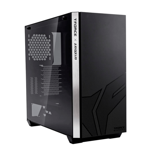 Gabinete Team Group T-FORCE x InWin 216, Midi-Tower, ATX/EATX/Micro-ATX/Mini-ATX, Cristal Templado, USB 3.0, Sin Fuente/ Sin Ventiladores Instalados, Negro, TG160502