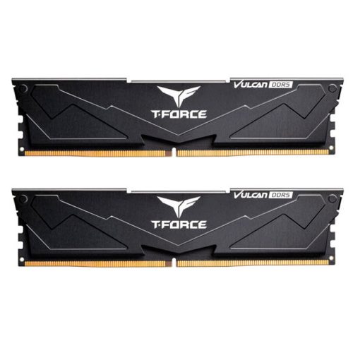 Memoria RAM 32GB TeamGroup T-Force Vulcan DDR5 5200Mhz, 2x16GB, Gris, FLBD532G5200HC38DC01 /MAX. 1 X CLIENTE