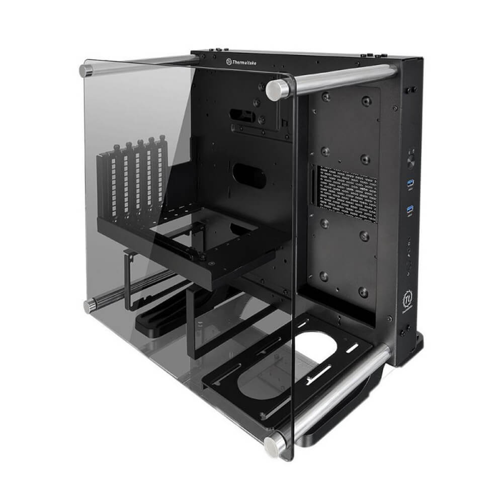 Gabinete Thermaltake Core P1 TG, USB 3.0, Cristal Templado, CA-1H9-00T1WN-00 - Image 2