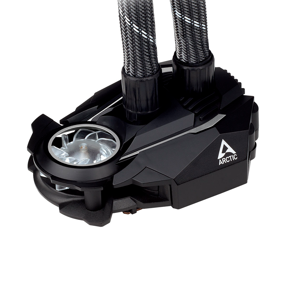Enfriamiento Líquido ARCTIC Liquid Freezer II 240, Refrigerador de agua AIO de CPU Multi-Compatible, Intel y AMD, Bomba controlada por PWM, 200-1800 RPM, Negro, ACFRE0009 - Image 6