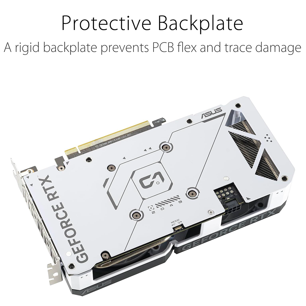 Tarjeta de Video ASUS NVIDIA Dual GeForce RTX 4060 EVO 8GB OC WHITE, 8GB 128-bit GDDR6, 2535MHz Boost Clock, PCI Express 4, DUAL-RTX4060-O8G-EVO-WHITE - Image 5