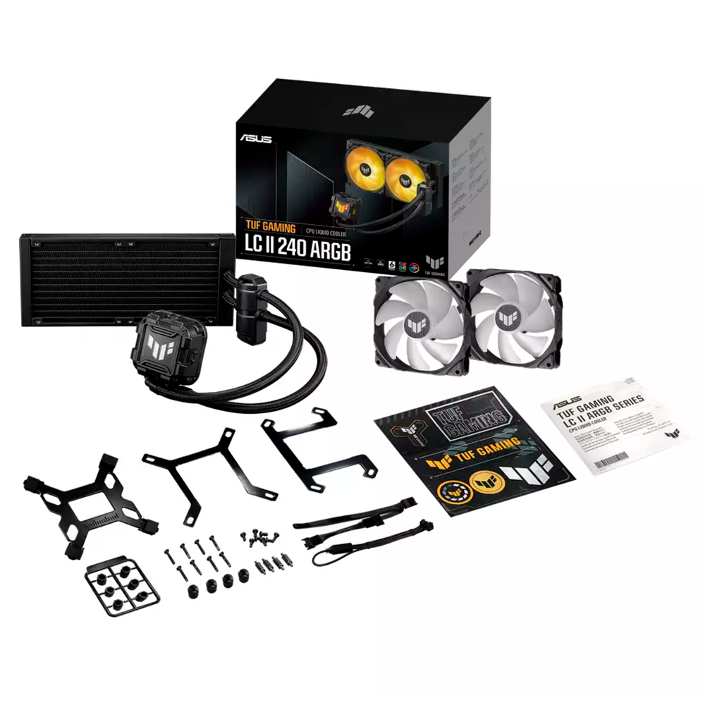Enfriamiento Líquido ASUS TUF GAMING LC II 240 ARGB, 2x120mm, 800-2000RPM, 90RC00U1-M0UAY0, PROMOASUS - Image 6