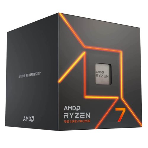 Procesador AMD RYZEN 7 7700, 5.3 GHZ, 8 Núcleos, Socket AM5, AMD Radeon Graphics, 100-100000592BOX, 7000 Series