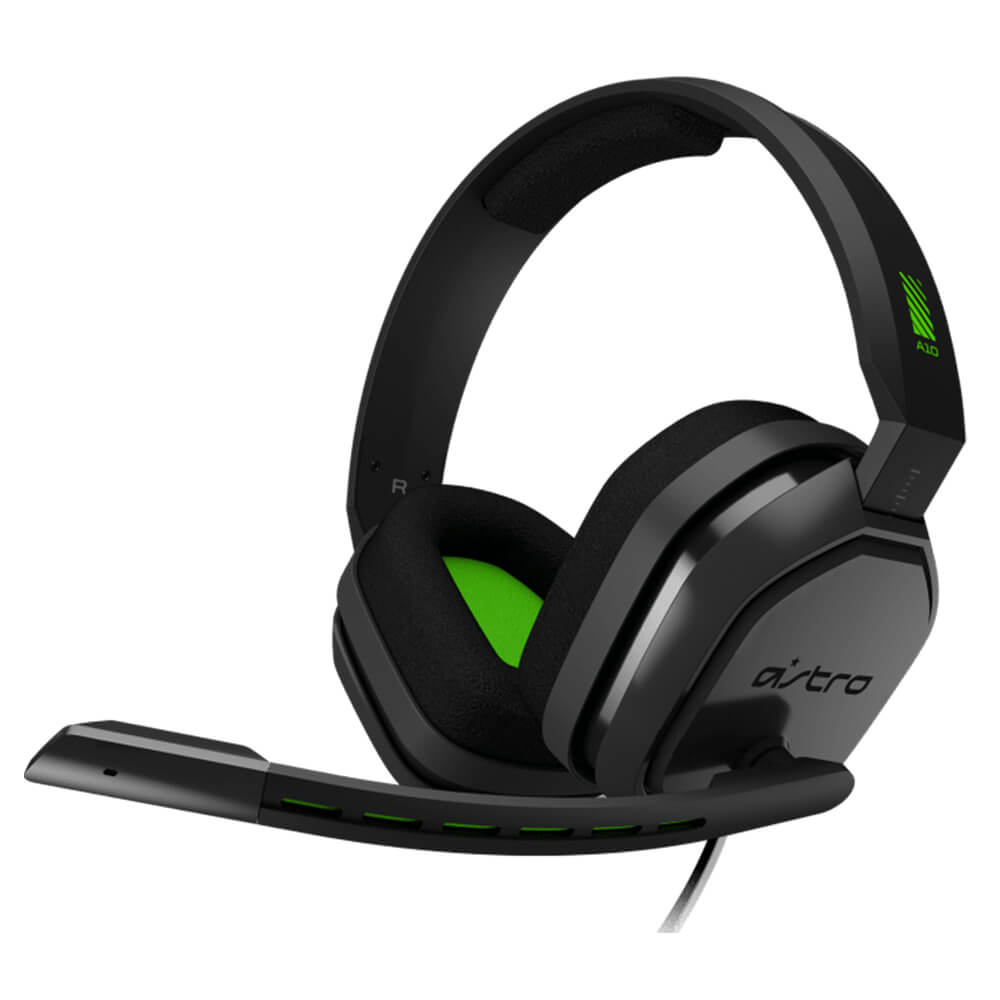 Diadema Gamer Logitech Astro A10 para XBOX One/ Microfono, Jack 3.5mm, PS4 - XBOX, Black-Green - 939-001595 - Image 3
