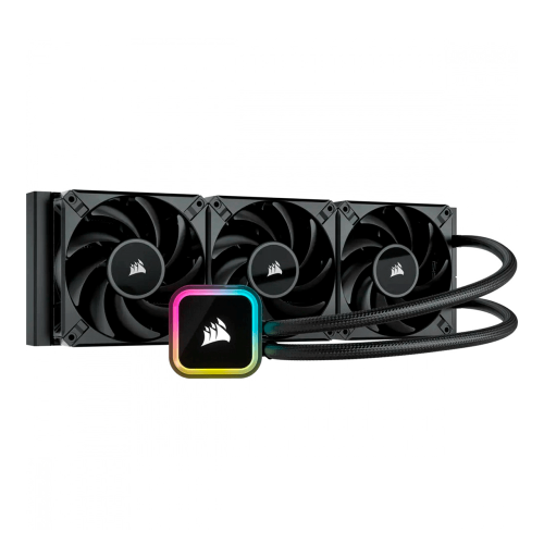 Enfriamiento líquido Corsair iCUE H150i RGB ELITE, 3x 120mm, 1850RPM, Negro, CW-9060060-WW