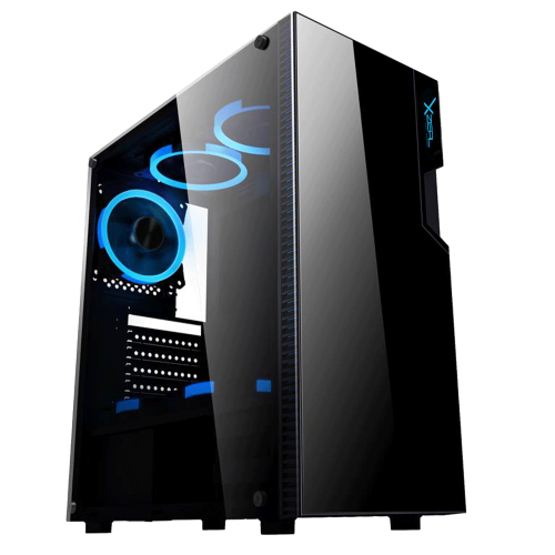 Gabinete Gamer Xzeal XZ130 Black, ATX, Incluye 3 Ventiladores RGB, USB 3.0, Ventana Lateral, Led RGB, XZCGB06B, PROMOXZEAL