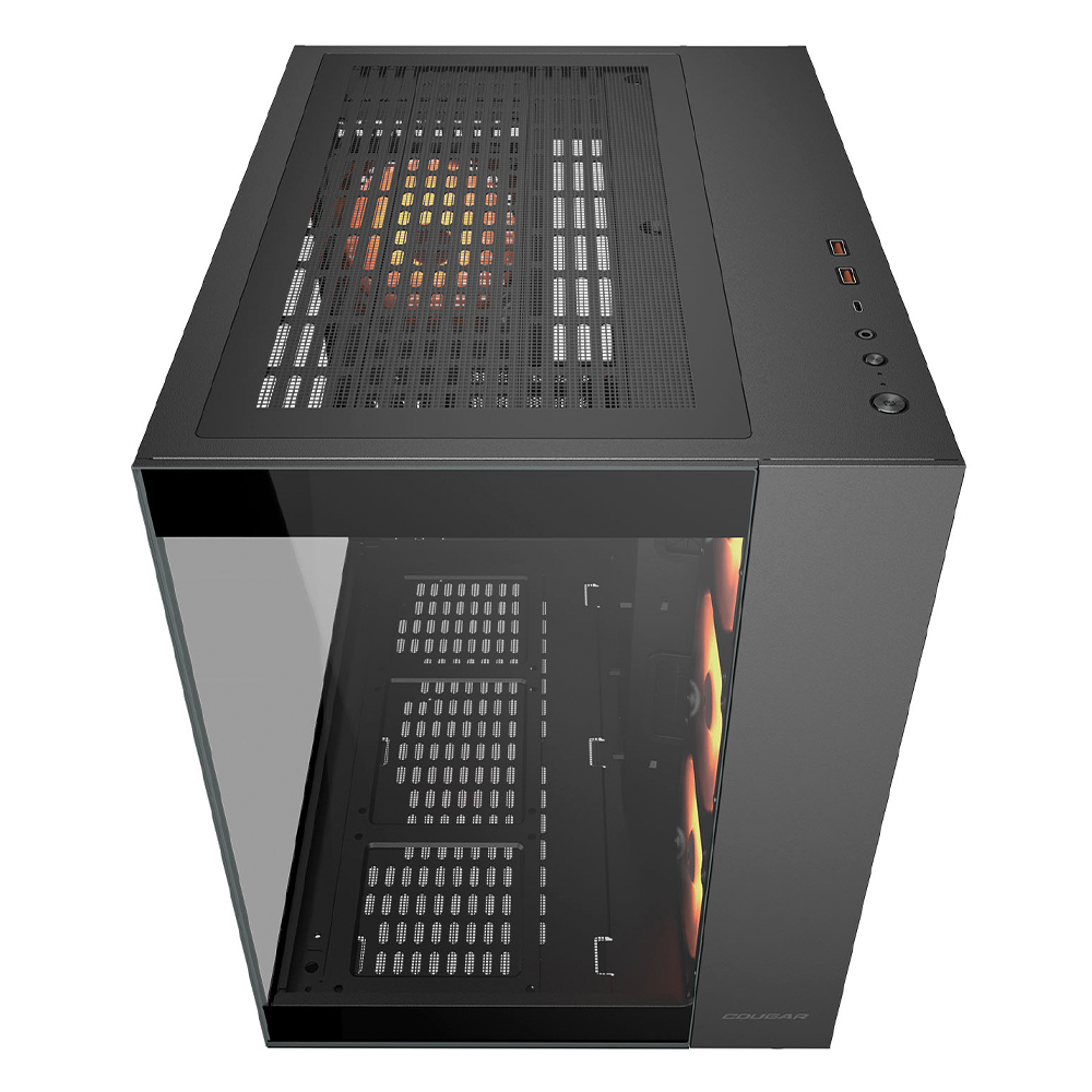 Gabinete Cougar FV150 RGB, Mid-Tower, ATX/Micro-ATX/Mini-ITX, Sin Fuente, 4 Ventiladores Instalados, USB 2.0/3.0, Black, 385KA10.0001 - Image 4
