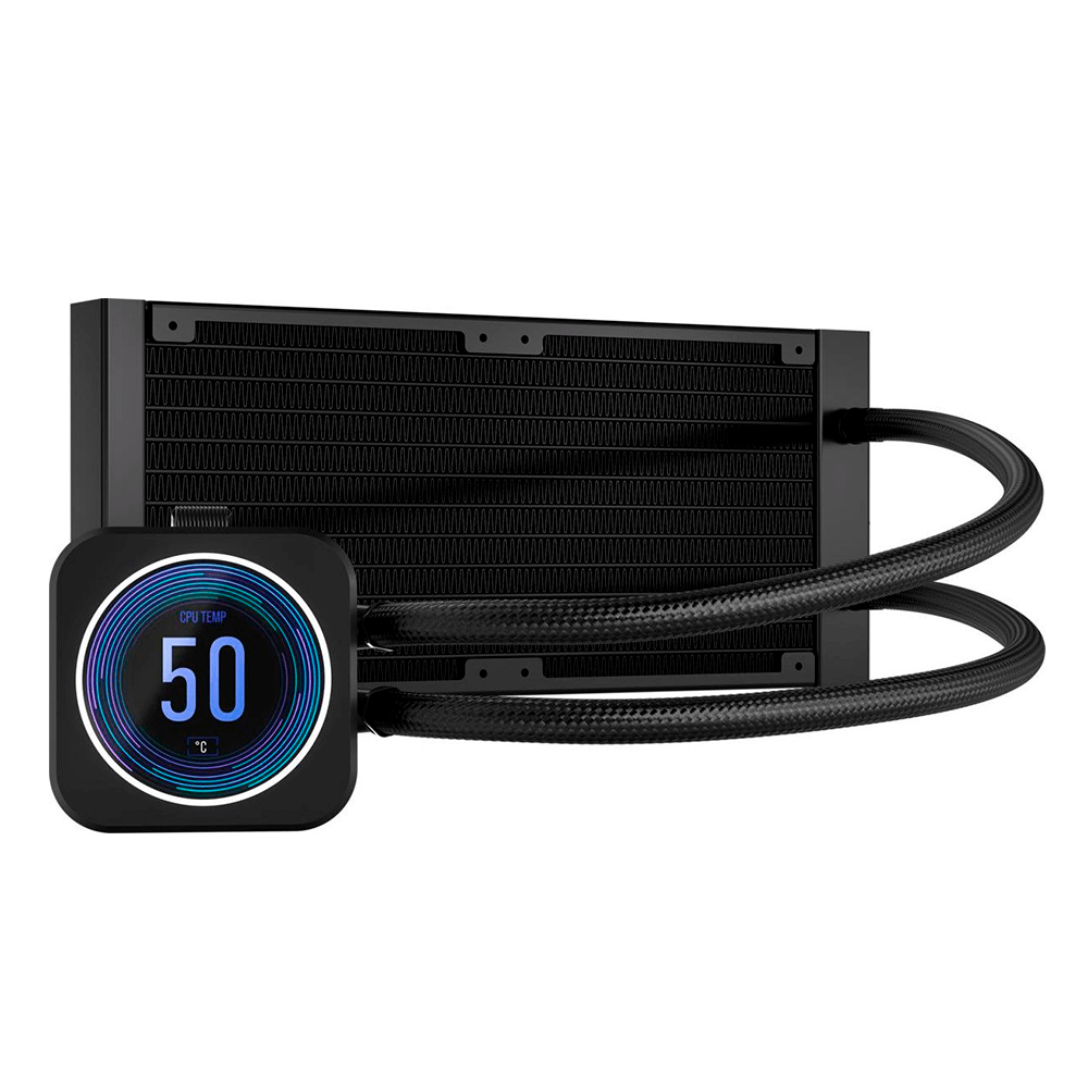 Sistema de Enfriamiento líquido AIO Corsair CW-9060074-WW, LCD Personalizable, Pantalla IPS, Negro, CW-9060074-WW - Image 2