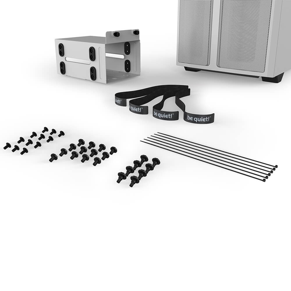 Gabinete Be Quiet! Pure Base 500DX White, Cristal Templado, USB 3.1 Tipo C, Audio HD, ATX, BGW38 - Image 6