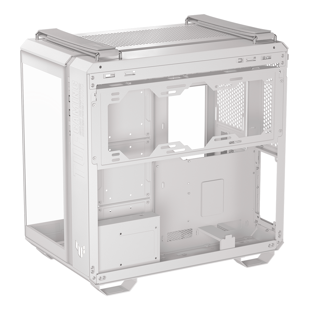 Gabinete ASUS TUF GAMING GT502 HORIZON, Midi-Tower, Mini-ITX/Micro-ATX/ATX, USB 3.2, Back Connect Compatible, Cristal Templado, GeForce RTX 50 Ready, Blanco, GT502 FV/WHT/TG - Image 7