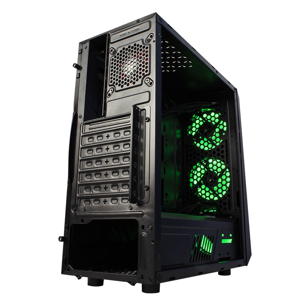Gabinete Game Factor CSG502 RGB, Ventana Completa, ATX, USB 3.0 - Image 2