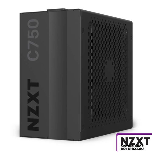 Fuente de poder NZXT C750, 750W 80 Plus Gold Full Modular, NP-C750M-US