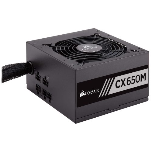 Fuente de poder 650W Certificacion 80+ Bronze Corsair CX650M (Recertificada), CP-9020103-NA/RF