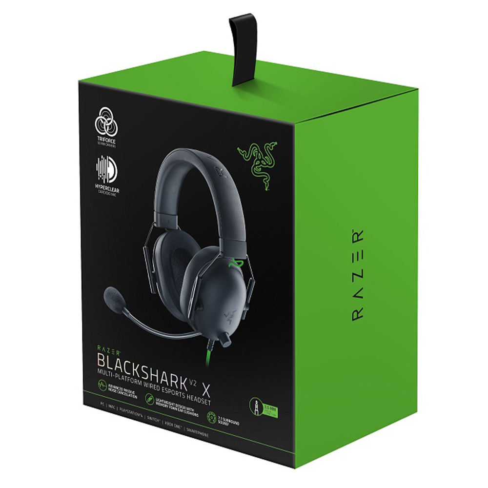 Diadema Gamer Razer Blackshark V2 X, 7.1 Canales, Compatible con PC, MAC, PS4, XBOX ONE, Nintendo Switch, Smartphone, RZ04-03240100-R3U1 - Image 6