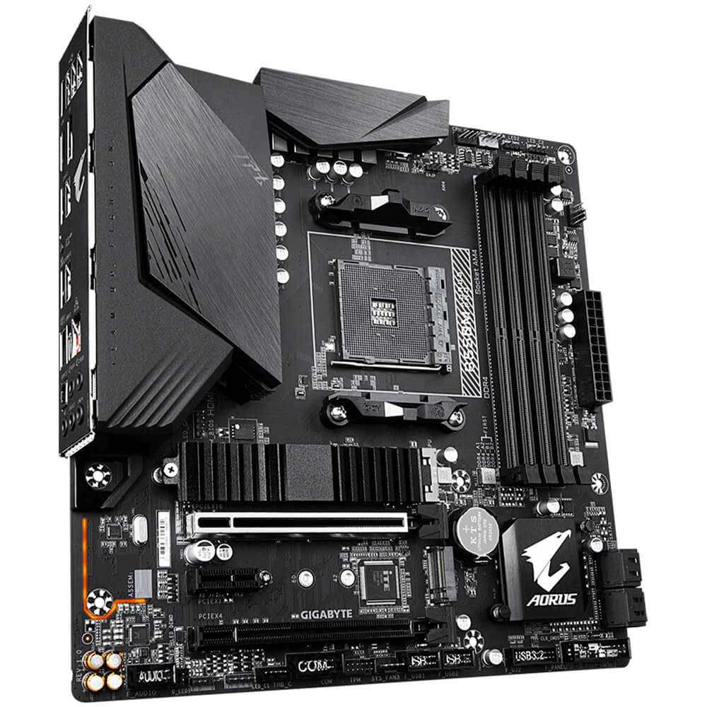 Tarjeta Madre Gigabyte B550M AORUS PRO, AM4, AMD RYZEN 3000 SERIES, Micro-ATX - Image 3