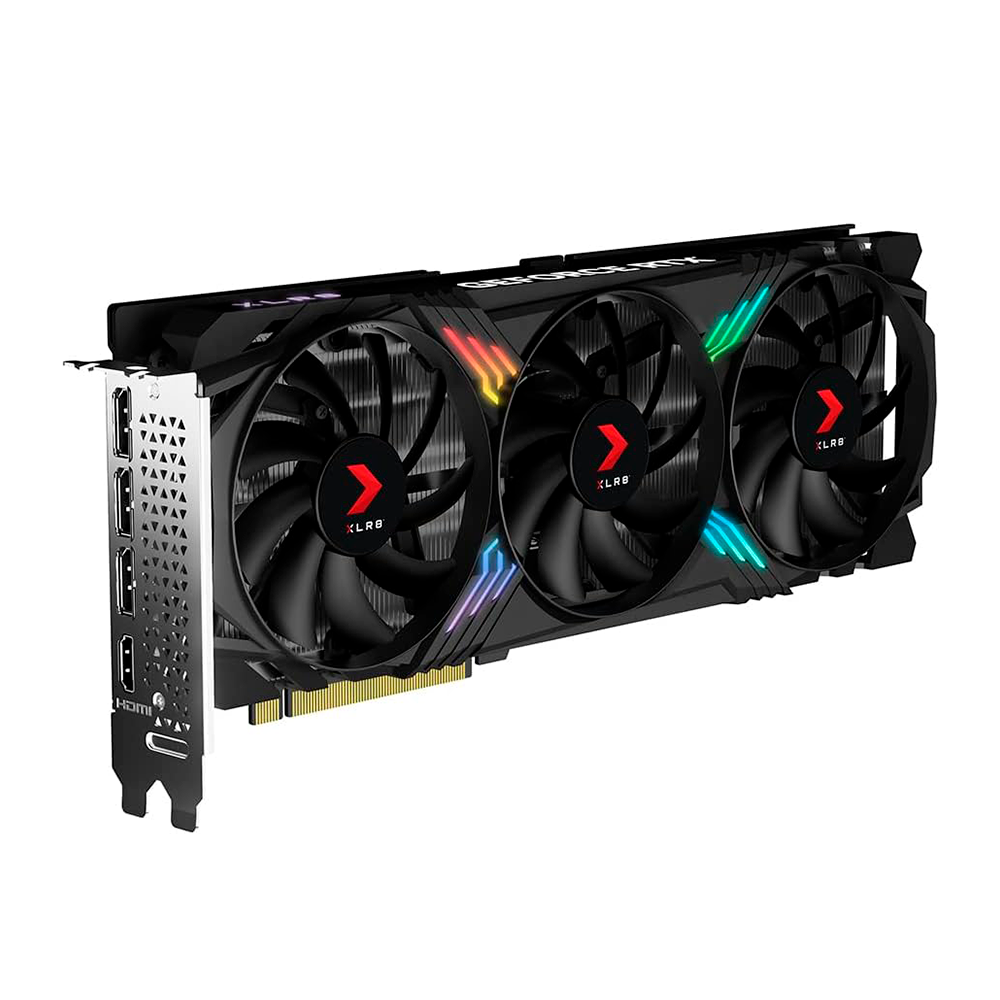 Tarjeta de Video PNY GeForce RTX 4070 12GB XLR8 Gaming Verto Epic-X RGB, Triple Ventilador, Overclocked DLSS 3, VCG407012TFXXPB1-O - Image 4