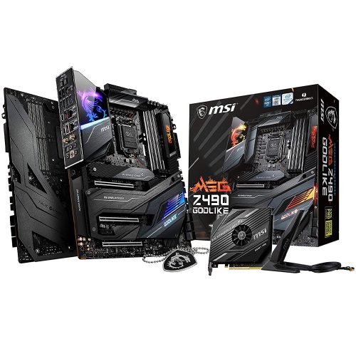 Tarjeta Madre MSI MEG Z490 GODLIKE, Intel Core, LGA1200, ATX, Z490, RGB Mystic Light, 10th Gen ready