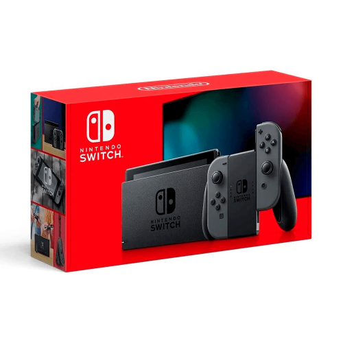Consola Nintendo Switch Gris 2019, Estandar Edition, Versión Japonesa, HAD-S-KAAAA (JPN)
