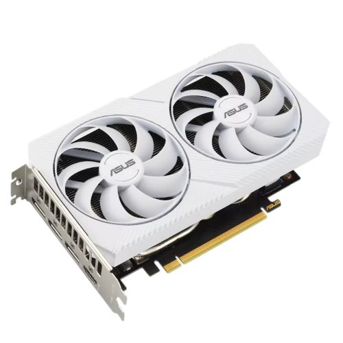 Tarjeta de Video RTX 3060 ASUS WHITE DUAL, 12GB GDRR6 OC, DUAL-RTX3060-O12G-WHITE