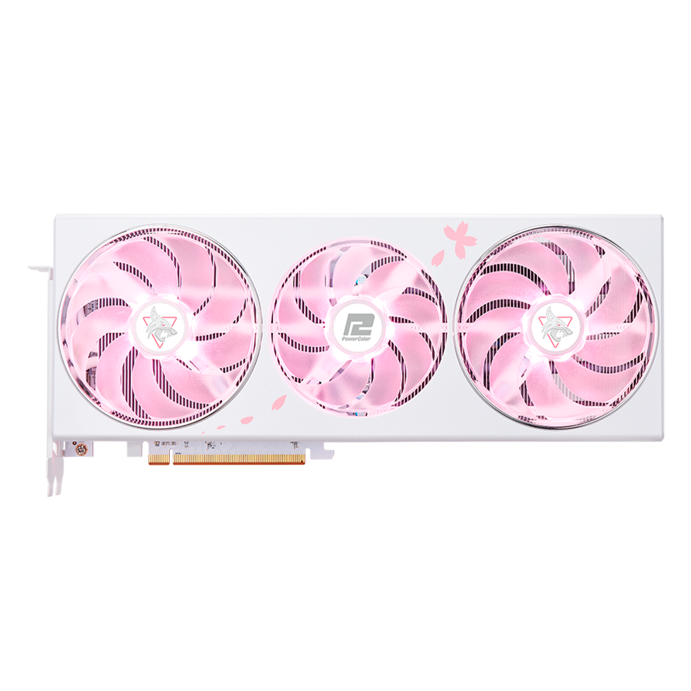 Tarjeta de Video PowerColor Hellhound Sakura, AMD Radeon RX7800XT, 16GB GDDR6, 256-bit, DirectX® Support X12, Special Edition - Image 2