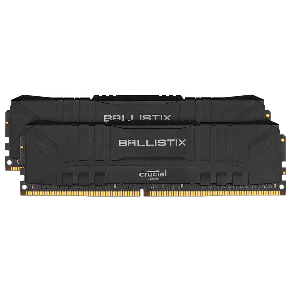Memoria RAM DDR4 16GB 3600MHz Crucial Ballistix Black 2x8GB, BL2K8G36C16U4B /MAX. 1 X CLIENTE
