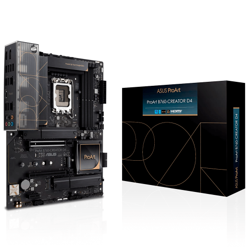 Tarjeta Madre ASUS ATX ProArt B760-CREATOR D4, Socket 1700, Intel B760, HDMI, 128GB DDR4, Para Intel, PROART B760-CREATOR D4