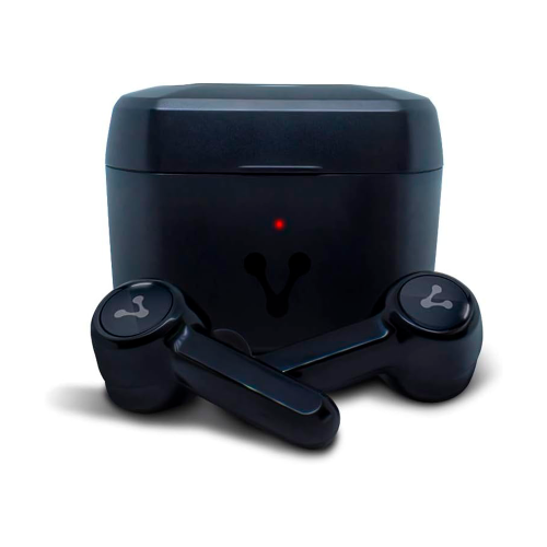 Audífonos Eearbuds Premium Vorago ESB-600-PLUS, Bluetooth 5.0 Qualcomm APTX, TWS, IPX5, Estuche de Carga, Hasta 39 hrs de Música, Negros, ESB-600-PLUS