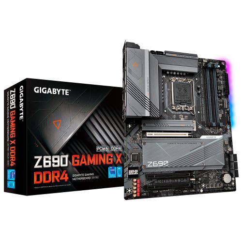 Tarjeta Madre Gigabyte Z690 GAMING X Socket LGA1700 Intel Z690 ATX, DDR4