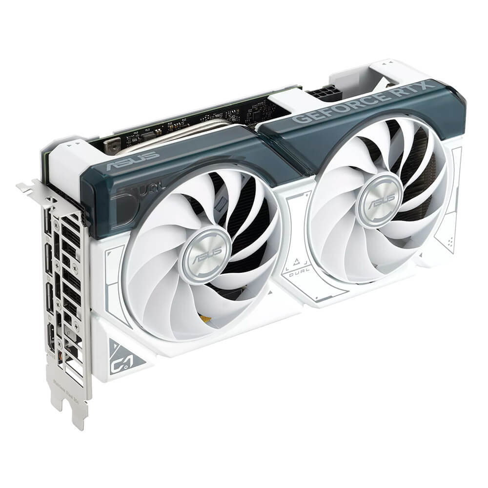 Tarjeta de Video ASUS DUAL Nvidia GeForce RTX 4060 TI, 8GB OC, DDR6, DLSS 3, PCI Express 4.0, 128 bit, DP x3, HDMI x1, White, DUAL-RTX4060TI-O8G-WHITE - Image 3