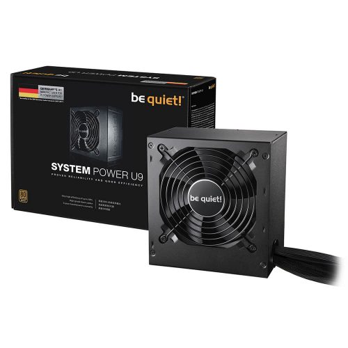 Fuente de poder 600W Certificacion 80+ Bronze Be Quiet! U9 - BN608