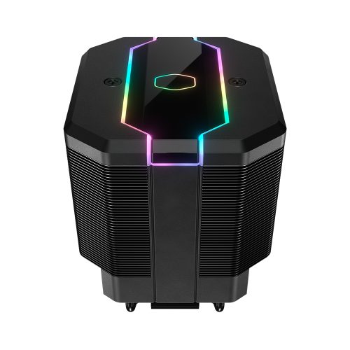 Disipador para CPU Disipador y Ventilador para Procesador Cooler Master MasterAir MA620M RGB Black - 120mm X1 Intel y AMD, MAM-D6PN-120PA-R1