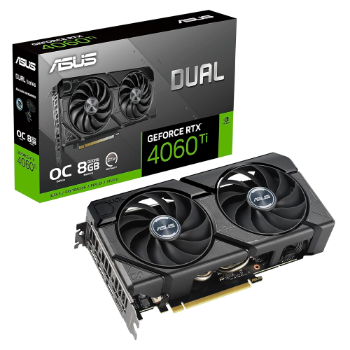 Tarjeta de Video ASUS NVIDIA Dual GeForce RTX 4060 Ti EVO OC, 8GB 128-bit GDDR6, PCI Express 4.0, DUAL-RTX4060TI-O8G-EVO