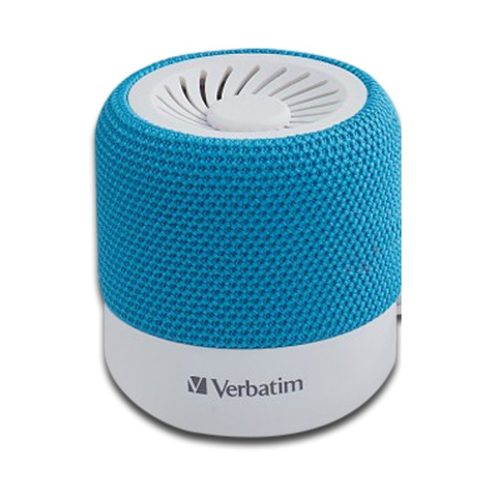 Bocina Portátil Verbatim Wireless Mini TEAL, Bluetooth, VB70231