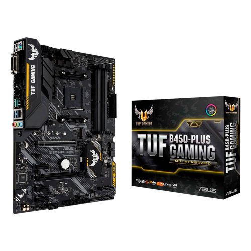 Tarjeta Madre TUF B450 Plus Gaming ASUS Socket AM4 AMD B450 ATX